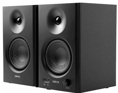 Edifier MR4, 42W, TRS, RCA, AUX, Speaker, Black სტუდიური მონიტორ